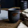 Kopjes schotels vintage watermok keramische retro koffiekop aankomst drinkware thee met de hand gemaakt