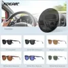KDEAM 2024 Square Mens Polarized Sunglasses Outdoors TR90 Material Frame Fishing Sun Glasses Matching Colors With Box 240414