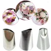 Baking Tools 3pcs Large Size Stainless Steel Rose Flower Cream Piping Nozzles Cupcake Decoration Cake Decorating #61 #120 #123