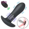 ディルドバイブレーター前立腺マッサージアナルプラグ5スピードリモートコントロール振動バットプラグGスポット刺激装置男性/女性のためのセクシーなおもちゃ