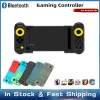 Gamepads ipega PG9167 Contrôleur de joueur extensible sans fil Portable Joystick Gamepads pour iOS Android / Switch Phone iPad pour les jeux PUBG