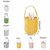 Geschenkwikkel Ear Easter Tote Tas Multicolor zachte schattige ei Candy Doek Oren Handtas Wedding Party