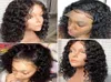 Glueless Lace Front Wigs Brazilian Virgin Human Hair Short Bob Wig with Naturalヘアライン14インチ130密度がfrontal6446879