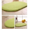 Carpets Absorbant Microfiber Salle de bain confortable PAD ANTI SLOT SLOT SOL BAIN BAINE SALLE PORTE VIVANT MATS PLAT