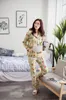Home Clothing Fdfklak Pijama Mujer Cotton Women's Pajamas Long Sleeve Autumn Winter Pajama Set Lounge Print Sleepwear Sets Pyjamas Women