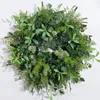 Decorative Flowers 70/60/50/40/30cm Luxury Custom White Artificial Ball Wedding Table Centerpiece Floral Wreath Party Event Layout