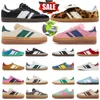 2024 Chaussures de créateurs Chaussures décontractées plate-forme en gras rose brillance pouls à menthe noire noire blanc poney léopard rose velours merveille quartz hommes femmes campus sports baskets