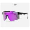 2024 Original Sport Google Tr90 Lunettes de soleil polarisées pour hommes / femmes Eyewear à vent en plein air 100% UV Mirored Lens