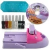 DIY Nail Art Printing Machine Stamp Kit Stamping Print Printer Set Polish Image Plate Temaplte Set4564778