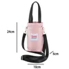 Storage Bags Large Size Qudai Bottle Crossbody Hand-Held Water Cup Buggy Bag Carrier With Adjustable Shoulder Strap