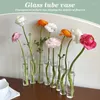 VASES GLASS TEST TUBE VASE HIDROPONIC PLANTER HONGING TABLETOP HINGED DIY TERRARIUM OBLEARIUM OBLUT HOME GARDEN WEDDING DECOR