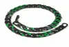 jewelry luxury high quality designer Ins hip hop fashion simple black chain green baking paint personalized trend Cuban Bracelet5543262