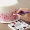 Ferramentas de panificação 2/5 PCs/Definir pincéis de decoração de bolo Conjunto de pintura de tinta de fondant Decoração da ferramenta de maquiagem