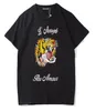 2019 Summer Designer T Shirts For Men Tops Tiger Head Letter Brodery T Shirt Mens klädmärke Kort ärm Tshirt Women Tops9967008
