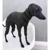 Ubrania dla psów rozciągnij czteronożne kombinezony dla dużych psów Turtleeck Pet Swater Whippet Włoch Greyhound Winter Pullover Scossuit S-5xl