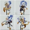 5Pcsset One Piece Anime Figure Luffy Nika Gear 5 Multiform Sun God Pvc Model Doll Collection Toy Gifts 240402