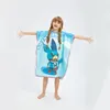 Towel Microfiber Children's Quick-Drying Change Bathrobe Cartoon Caped Cape Kids Swim Absorbent Wear Bath Beach