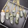 Link Armbanden S925 Natuurlijke Himalayan Garden Quartz koperdraad gewikkeld hangerse genezing Reiki met hole mode -sieraden voor vrienden cadeau