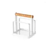 Rackage de cuisine Rack multifonctionnel Boîte de coupe en bois Handle de coupe Panter de vidange et fournitures de couvercle