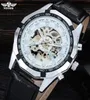 Vencedor masculino assistir Top Brand Luxury Automatic Skeleton Gold Factory Company Caso de aço inoxidável SLZ562483525