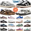 sapatos de grife sapatos casuais para homens mulheres goma cinza goma og sapato spezial cristal preto branco azul brilhante bege clara rosa escuro escuro leopardo masculino tênis tênis sapatos