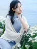 Schals handgefertigtes Quasten Cheongsam Schal Frühling und Herbst Außenbekleidung Frauen gestrickt