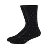 Men's Socks 5-6 Pairs 2024 Simple Large Size Men Dress High Quality Black Gray Stripe Argyle Cotton Casual EU41-48