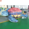 8 m lång (26 ft) med fläktfria fartyg utomhusaktiviteter Big uppblåsbar sköldpadda ballongleksak för avertiseringsdekoration
