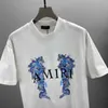 Trendy European Style Am T-shirt a maniche corte con modello di stampa di stampa unisex