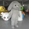 Długie pluszowe króliczki Mascot Costume Top Cartoon Anime Postacie Karnawał unisex dla dorosłych rozmiar świątecznych przyjęcia urodzinowe strój na zewnątrz garnitur