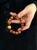 Orecchini di collana set design in stile cinese Yabai Bracciale a cerchio singolo Wenwan Buddha perline