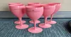 Girl Pink Plastic Wine glass Party Unbreakable Wedding White Champagne Coupes Cocktail Flutes Goblet Acrylic Elegant Cups9484460