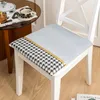 Pillow Light Luxury Style Seat Living Room Dining Chair Non-slip Mat Universal Home Decor Sitting Pad Four Seasons