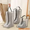 Sacs de rangement Bottes de pluie à l'épreuve de la poussière Sac Portable Chausss