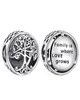 Fashion 925 Sterling Silver DIY fine like tree of life round shape Beads Fit Original Charm Bracelet Jewelry making7698565