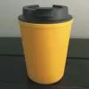 Canecas Tumbler de plástico de 350 ml com tampa de palha reutilizável de palha reutil