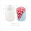 Baking Moulds Diamond Column Candle Mold Diy Colorful Cup Silicone Plaster Decorative Ornaments