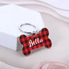 Dog tag animali domestici id gatto personalizzato colletto colorato nome in lega in alluminio nome collari di animali domestici gratis accessori tag