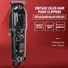 T9 Oplaadbare haar ClippersProfession Clippers Transparante elektrische haartrimmers voor mannen Volwassenen Draadloze haarnijdermachine 240412