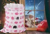 Enveloppe cadeau 2pcs Noël grands sacs de bonbons biscuit sac spécial sac de rangement d'anniversaire festival décorations de maison pack