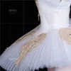 Performance de ballet Performance Ballet Vêtements Swan Lake Tutu Tutu Fluffy Yarn Sling Adult Professional