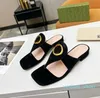 Beach slippers Classic Flat heel Summer Lazy Designer fashion Cartoon Big Head flops leather lady Slides women shoes Hotel Bath Ladies sexy Sandals