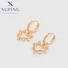 Boucles d'oreilles cerceaux xuping bijoux Arrivée Fashion Ear oreille Géométrie Géométrie Vintage Gold Color Hoops For Women Schoolgirl Gift S00140967