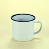 Massen Party Tasse Geschenke Kaffee Zinn Tassen Teesaft Gedenkbecher Retro Buntes Metall Bier Camping Emaille