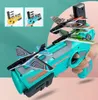 قطرات الفقاعات إكسسوارات الطائرات بدون طيار لـ Oneclick Explick Toys Foam Foam Model طراز طائرة ملونة عشوائية Kids Catapult Plane7476351