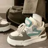 Casual Shoes Platform Sneakers 2024 Spring Boots Women's Sports Flats Vintage Harajuku Vulcanize Korean Footwear