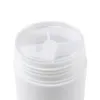 Storage Bottles 10pcs/pack 50ml 75ml Empty Clear Black Deodorant Twist Up Stick Tube Round Bottom Filling Container