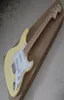 مخصص كبير في Headstock St Yellow Cream Yngwie Malmsteen Scalloped Maple Fingerboard 6 String Electric Guitarra Drop 7285781