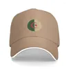 Ball Caps mode Algérie Flag Baseball Cap Men de base