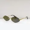 Sunglasses Women Outdoor Sunshine Beach Driving Travel Luxury Rimless Design Carry Eyewear UV400 Fashion Small Face Glasses